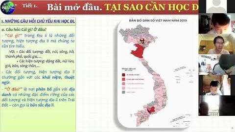 Địa lí 6. Tiết 1 - Bài mở đầu: Tại sao cần học địa lí?